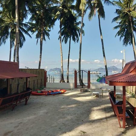 El Seatopia Beach Cottages El Nido Buitenkant foto