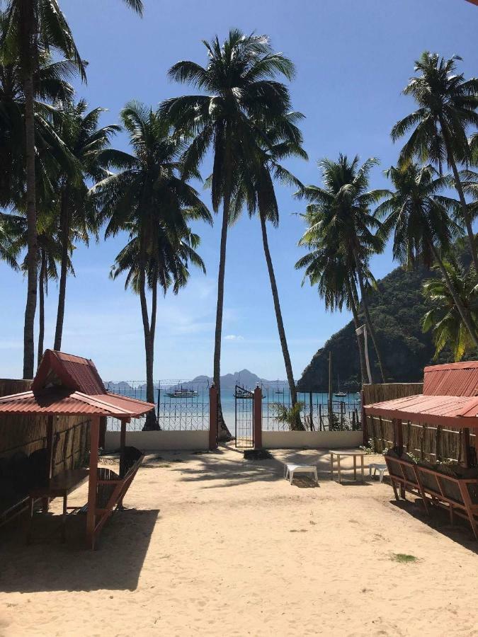 El Seatopia Beach Cottages El Nido Buitenkant foto