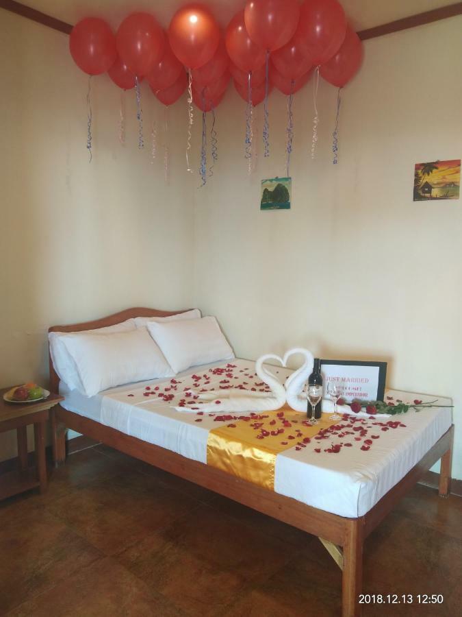 El Seatopia Beach Cottages El Nido Buitenkant foto